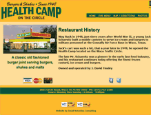 Tablet Screenshot of health-camp-waco.com